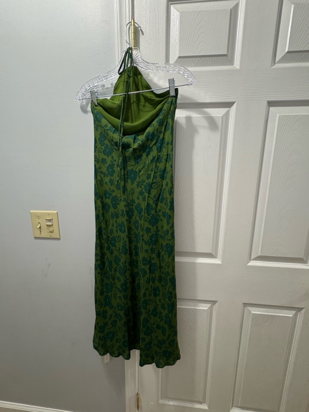 Reformation Floria Dress In Everglade Size Small NWT - Picture 4 of 7